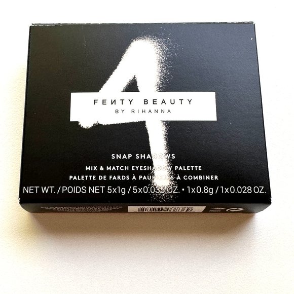 0828 FENTY BY RIHANNA MAKEUP EYESHADOW SNAP SHADOWS 4 ROSE PALETTE - Picture 5 of 9